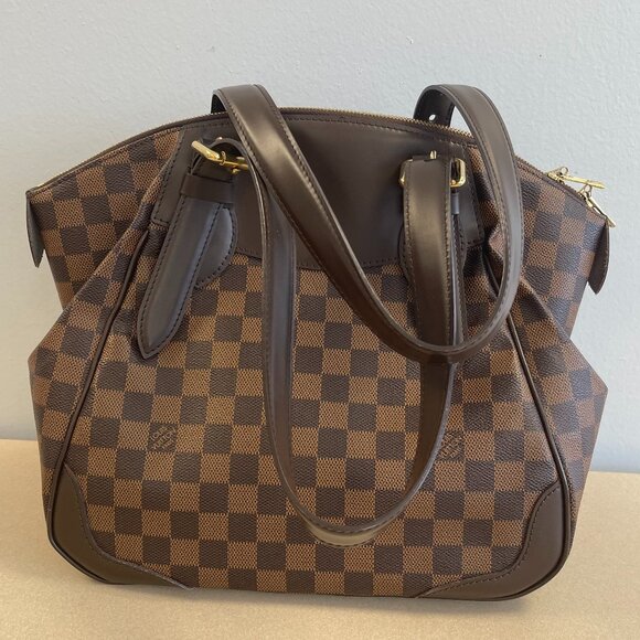 Louis Vuitton Verona GM Damier Ebene Shoulder Bag - Preowned - Picture 2 of 16